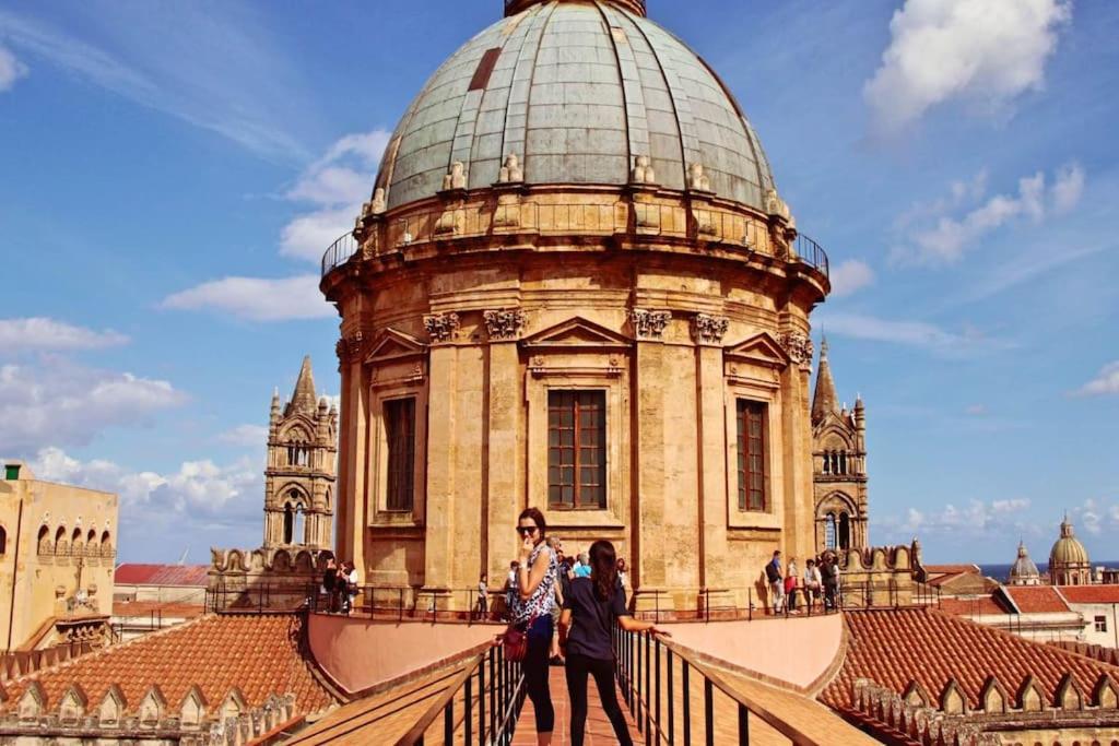 Porta Vicari With View In Downtown Daire Palermo Dış mekan fotoğraf